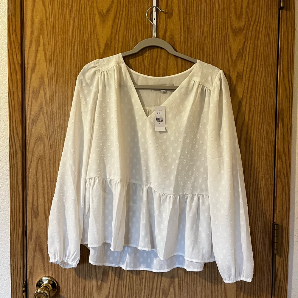 New with tags Loft blouse
